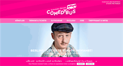 Desktop Screenshot of comedy-im-bus.de
